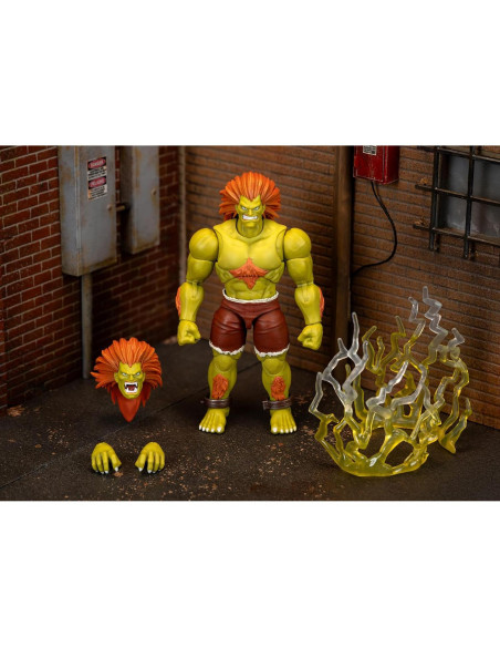 Figura de Acción Blanka Jada Toys 1:12 Articulada Coleccionable Figura de Acción Blanka Jada Toys 1:12 Articulada Coleccionable