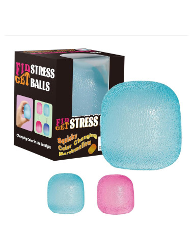 Pelotas Antiestrés Drephere - Cambia de Color en el Sol - 5.1 cm