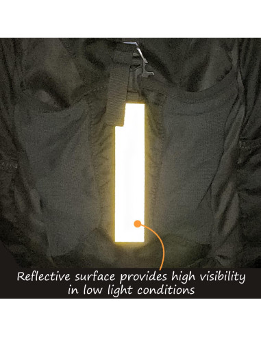 Tiras Reflectantes 3M Amarillo Verde 1.2 x 15.2 cm - Paquete de 4