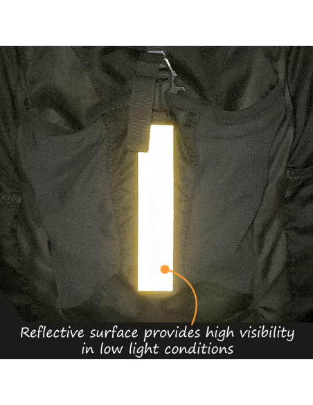 Tiras Reflectantes 3M Amarillo Verde 1.2 x 15.2 cm - Paquete de 4 Tiras Reflectantes 3M Amarillo Verde 1.2 x 15.2 cm - Paquete de 4