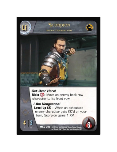 Juego de Cartas Mortal Kombat 11 Upper Deck 200 Cartas