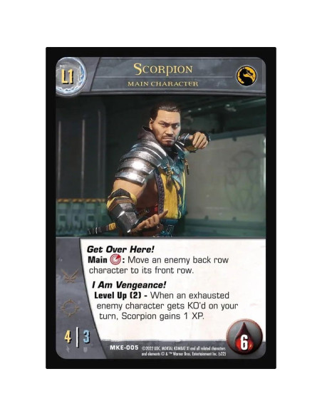 Juego de Cartas Mortal Kombat 11 Upper Deck 200 Cartas Juego de Cartas Mortal Kombat 11 Upper Deck 200 Cartas