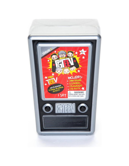 FGTeeV Mini Mystery TeeV Serie 2 - Figura, Putty y Luz Negra FGTeeV Mini Mystery TeeV Serie 2 - Figura, Putty y Luz Negra