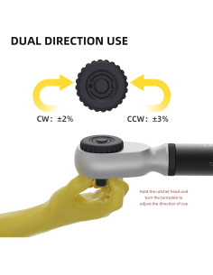 Llave de Torque Digital 1/2" TAGVIT 6.8-135Nm Precisión +/-2% 2