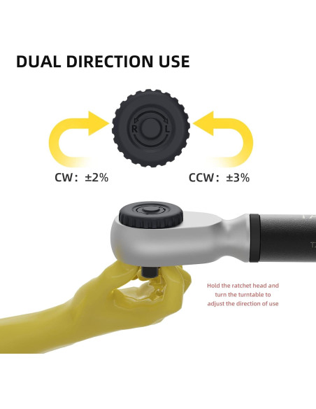 Llave de Torque Digital 1/2" TAGVIT 6.8-135Nm Precisión +/-2% Llave de Torque Digital 1/2" TAGVIT 6.8-135Nm Precisión +/-2%