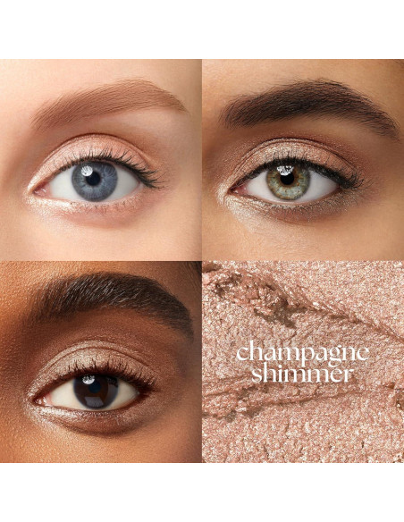 Sombra de Ojos Julep 101 Brillo Champagne - Larga Duración Sombra de Ojos Julep 101 Brillo Champagne - Larga Duración