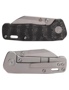 Cuchillo Kaviso x QSP Penguin Mini - Fibra de Carbono y S35VN