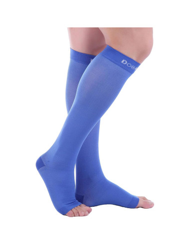 Calcetines de Compresión Abiertos Doc Miller 20-30 mmHg Unisex