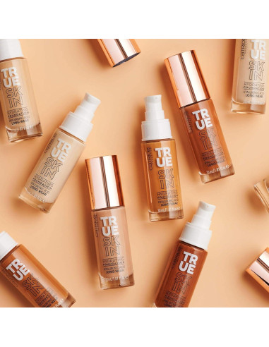 Base Hidratante Catrice True Skin 30 ml - Cobertura Ligera Vegana