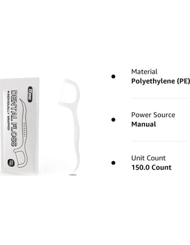 150 Hilos Dentales Envueltos Individualmente Ur-Excellent