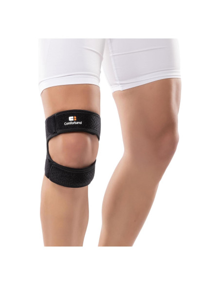 Faja de Rodilla Doble Correa Comforband Alivio Dolor S/M Negro Faja de Rodilla Doble Correa Comforband Alivio Dolor S/M Negro