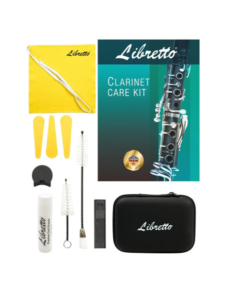 Kit de Cuidado para Clarinete Libretto con Estuche EVA Kit de Cuidado para Clarinete Libretto con Estuche EVA