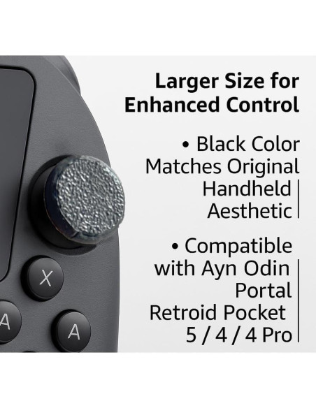 Paquete de 4 Caps de Joystick Kimalab para Consolas Portátiles Paquete de 4 Caps de Joystick Kimalab para Consolas Portátiles