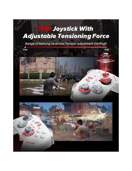 Controlador Inalámbrico BEITONG KP40 para PC, Switch y Android Controlador Inalámbrico BEITONG KP40 para PC, Switch y Android