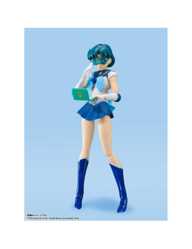 Figura de Acción S.H. Figuarts Sailor Moon Mercurio 15 cm