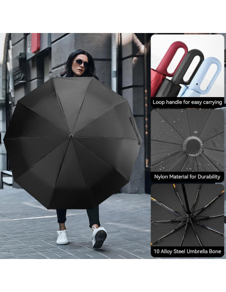 Paraguas Plegable Invertido Cooloutdoors 116 cm Impermeable Paraguas Plegable Invertido Cooloutdoors 116 cm Impermeable