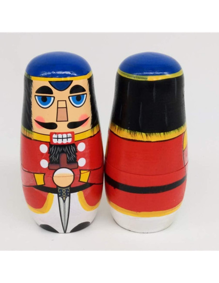 Muñecas Rusas Anidadas Healifty 5 Pcs Madera Pintadas a Mano Muñecas Rusas Anidadas Healifty 5 Pcs Madera Pintadas a Mano
