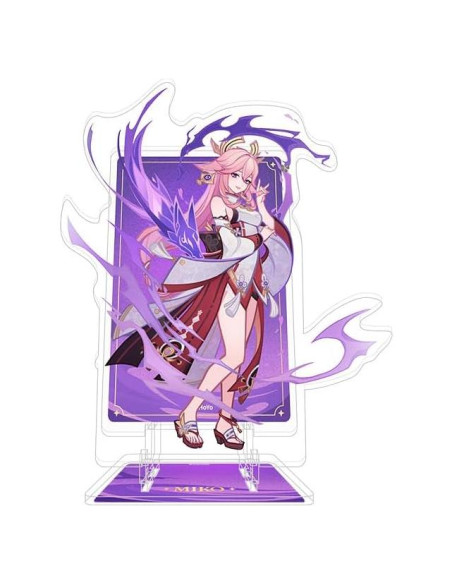 Soporte de teléfono acrílico Yae Miko para Genius Invokation TCG