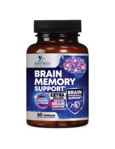 Suplemento Cerebral Nature's Nutrition 60 Cápsulas B6 B12