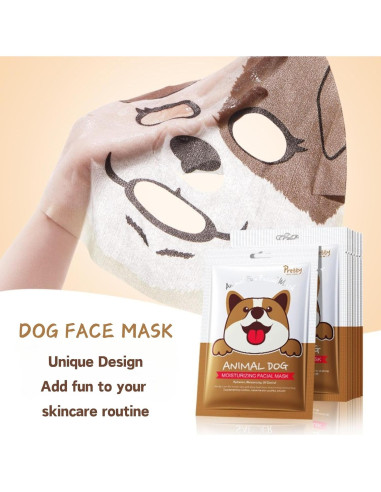 8 Máscaras Faciales Hidratantes Evolvique para Niñas y Mujeres
