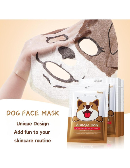 8 Máscaras Faciales Hidratantes Evolvique para Niñas y Mujeres 8 Máscaras Faciales Hidratantes Evolvique para Niñas y Mujeres