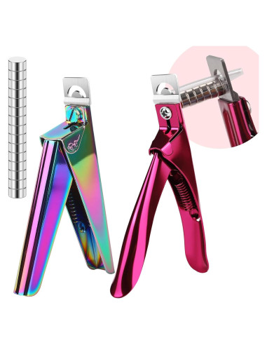 Cortadores de Uñas Falsas BEST CHOICE MAGNETS 2P Acero Inoxidable