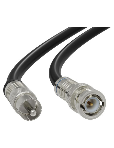 Cable Coaxial BNC a RCA 0.9m THE CIMPLE CO - Profesional Cable Coaxial BNC a RCA 0.9m THE CIMPLE CO - Profesional