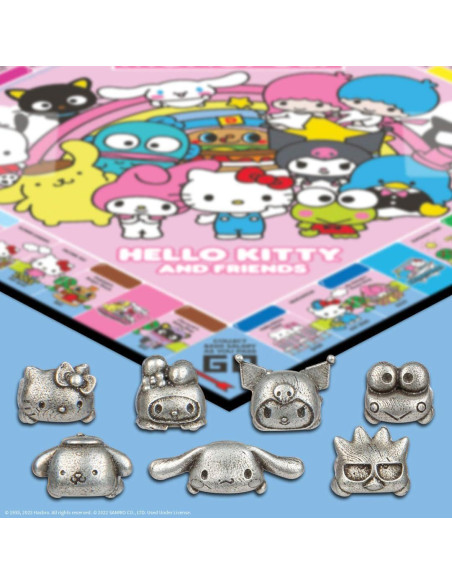 Monopoly Hello Kitty y Amigos - Juego de Mesa Coleccionable Monopoly Hello Kitty y Amigos - Juego de Mesa Coleccionable