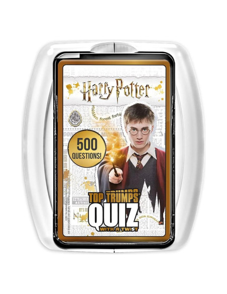 Juego de Cartas Trivia Harry Potter - Top Trumps 500 Preguntas Juego de Cartas Trivia Harry Potter - Top Trumps 500 Preguntas
