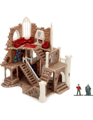 Nano Metalfigs Torre Gryffindor Jazwares 32 Piezas