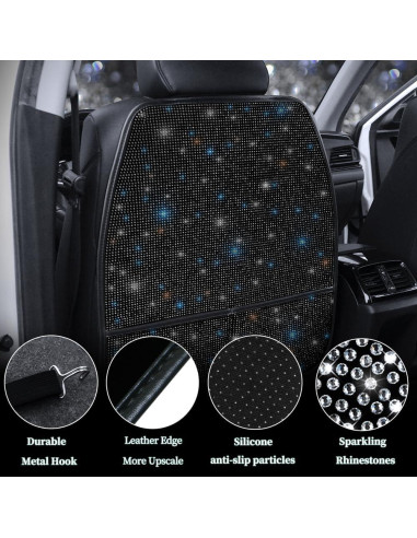 Mats de Protección para Asientos de Coche Pirador 2 Pcs con Brillantes