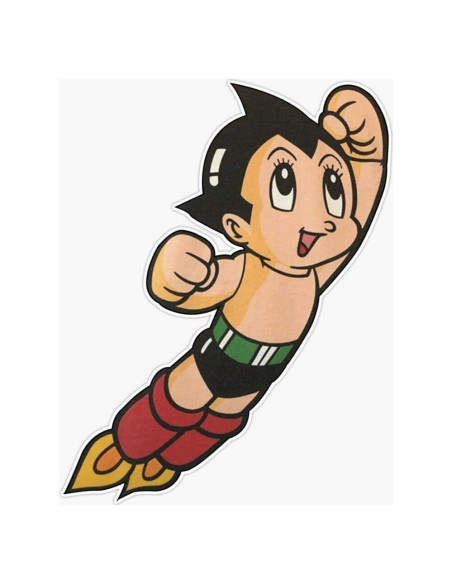 Pegatina Vinilo 5" Astroboy Anime Robot Vision Graphics Pegatina Vinilo 5" Astroboy Anime Robot Vision Graphics
