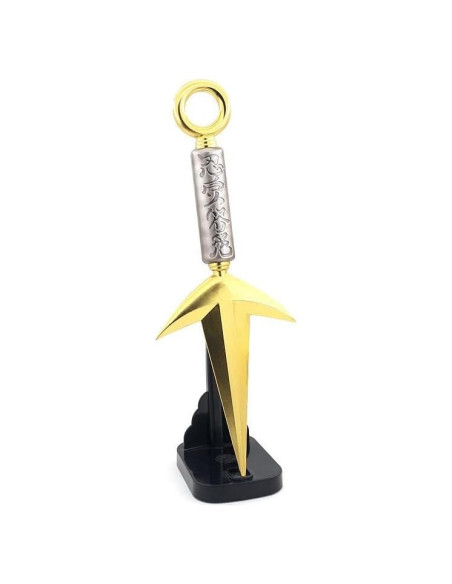Kunai Minato Uzumaki CKHOF 23 cm Aleación Zinc Dorado Kunai Minato Uzumaki CKHOF 23 cm Aleación Zinc Dorado
