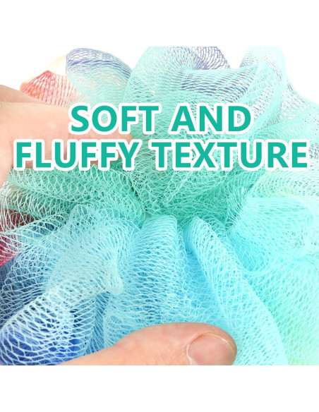 Paquete de 20 Esponjas de Ducha Lufa Aosevar 25cm Exfoliantes Paquete de 20 Esponjas de Ducha Lufa Aosevar 25cm Exfoliantes