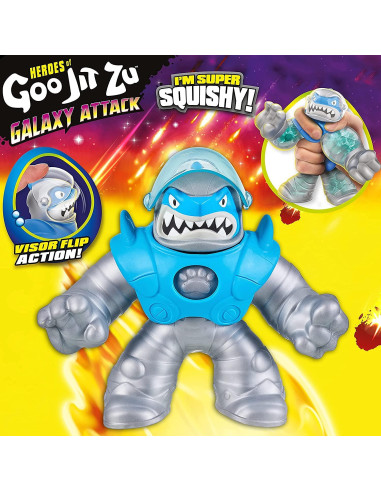 Figura de Acción Goo Jit Zu Astro Thrash Ataque Galáctico 14cm