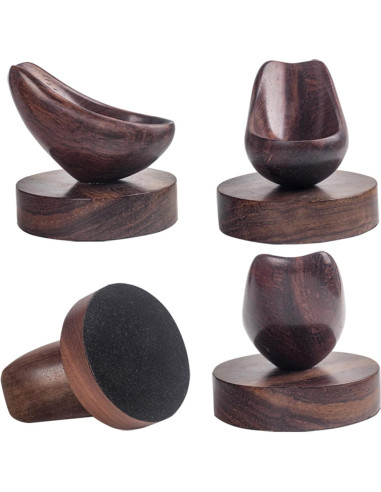 Soporte para Pipa de Tabaco SVICCOOKQ en Ébano - Diseño Cuchara