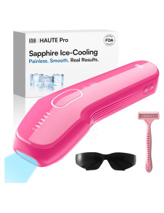 Eliminador de Vello IPL INIA HAUTE Pro Rosa Fucsia Indoloro