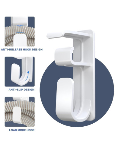 Soporte de Manguera CPAP 2PCS Akiopey - Gancho Antideslizante