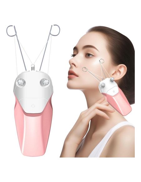 Depiladora Facial Eléctrica WAYCOM Recargable USB Rosa Depiladora Facial Eléctrica WAYCOM Recargable USB Rosa