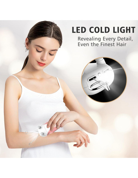 Depiladora Facial Eléctrica WAYCOM Recargable USB Rosa Depiladora Facial Eléctrica WAYCOM Recargable USB Rosa
