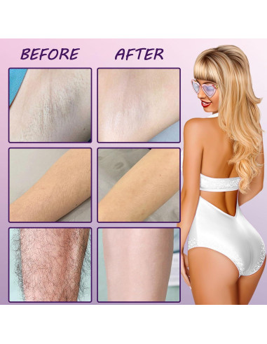 Crema Depilatoria DWDiWen para Mujeres - Suave y Sin Dolor