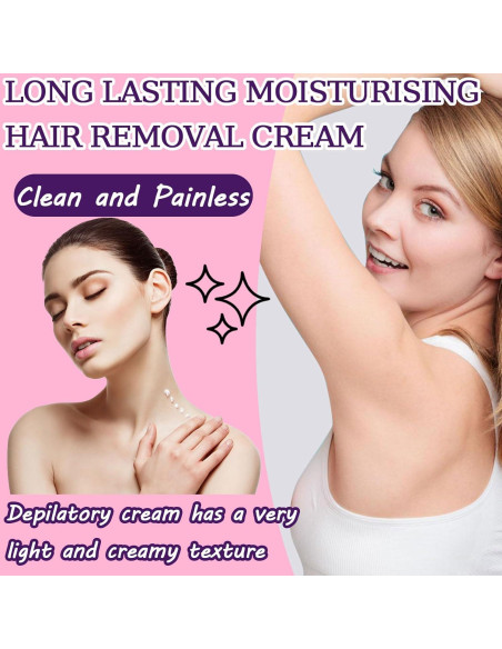 Crema Depilatoria DWDiWen para Mujeres - Suave y Sin Dolor Crema Depilatoria DWDiWen para Mujeres - Suave y Sin Dolor