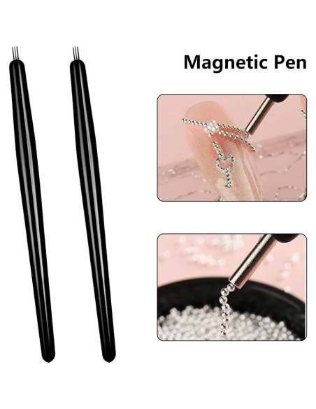 Juego de Herramientas Magnéticas para Uñas de Ojo de Gato CANIPHA Juego de Herramientas Magnéticas para Uñas de Ojo de Gato CANIPHA
