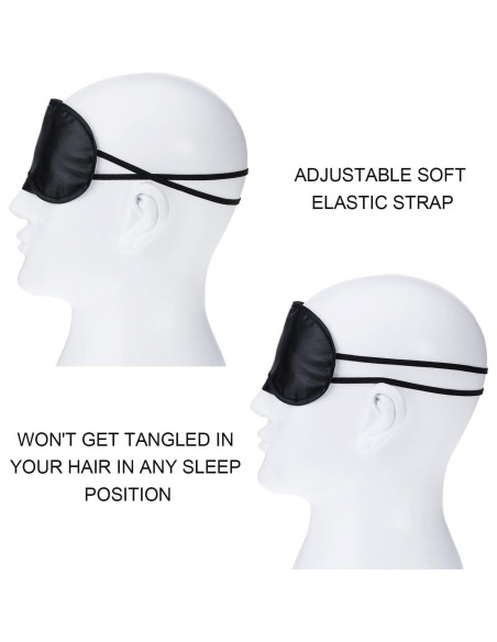 Mudder Máscara de Ojos para Dormir con Almohadilla Nasal - Paquete de 10 Mudder Máscara de Ojos para Dormir con Almohadilla Nasal - Paquete de 10