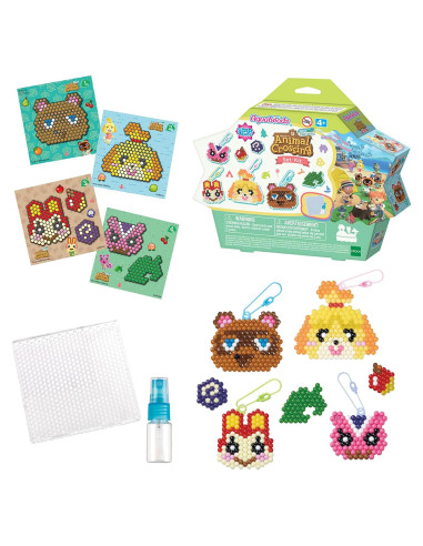Kit de Manualidades Aquabeads Animal Crossing 870 Perlas 4+
