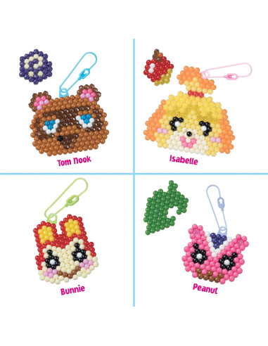 Kit de Manualidades Aquabeads Animal Crossing 870 Perlas 4+