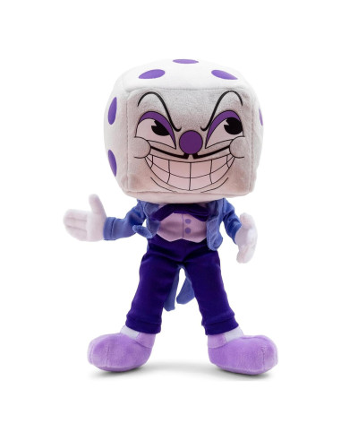 Peluche Rey Dice Cuphead 22.86 cm Coleccionista Toynk