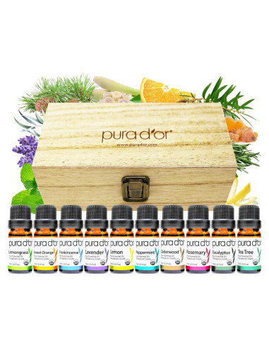 Set de Aceites Esenciales PURA D'OR Perfect10 - 10x10ml