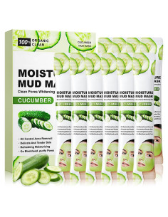 Mascarilla Facial Anti-Envejecimiento 10PCS Colágeno WanTuoluo