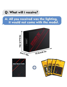 Kit de Luz LED BrickBling para Lego 75375 Halcón Milenario 2